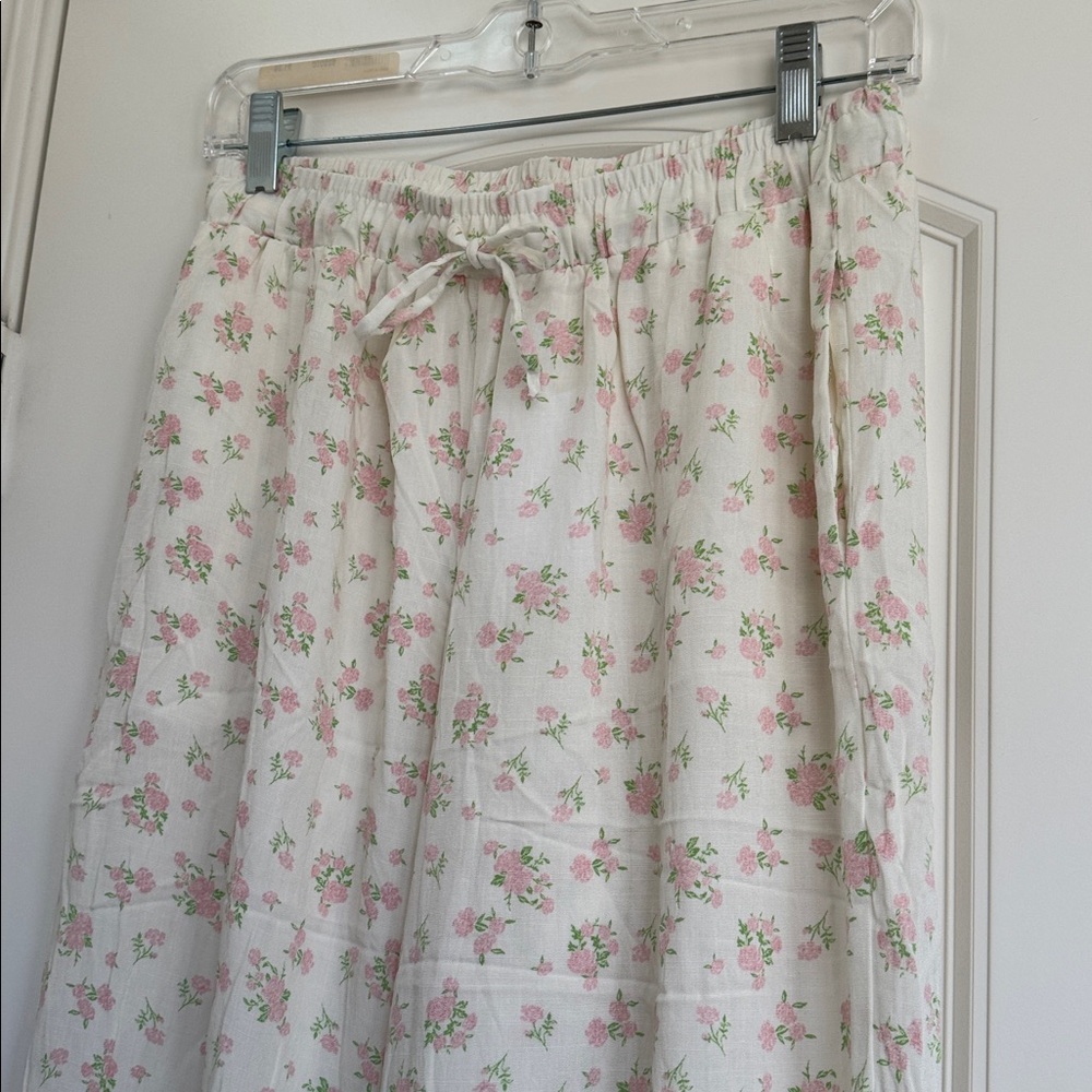 NWT Dippin' Daisy's Pink Floral Lounge Pants Size M - Picture 4 of 13
